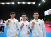Taekwondo Putra Sulteng Sabet Perunggu di Hari Perdana PON Bela Diri Kudus 2025
