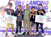 Tim Paralayang Sulawesi Tengah Borong Dua Medali di Kejuaraan Nasional Lombok