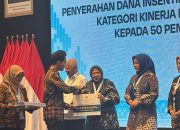 Sukses Turunkan Stunting, Wagub Sulteng dr. Reny Lamadjido Terima Dana Insentif Fiskal Rp5,6 Miliar dari Kemenkeu RI