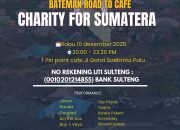 Solidaritas dari Palu: Sepuluh Band Lokal Meriahkan Charity for Sumatera