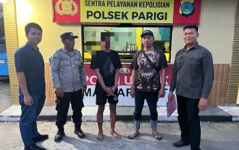 Polsek Parigi Tangkap Mahasiswa Asal Palu Pelaku Pencurian HP
