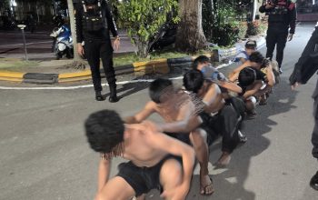 Keributan Dini Hari di Jalan Nuri, Tujuh Remaja Diamankan Polisi