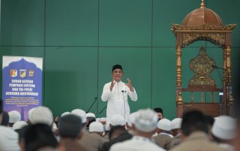 Subuh Berkah Jadi Ruang Silaturahmi, Anwar Hafid Tegaskan Pembangunan Berbasis Spiritual