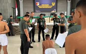 Kodam XXIII/Palaka Wira Gelar Sidang Caba PK TNI AD Gelombang I TA 2026