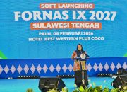 Wagub Sulteng Hadiri Road to FORNAS IX 2027, Tegaskan Kesiapan Jadi Tuan Rumah Terbaik