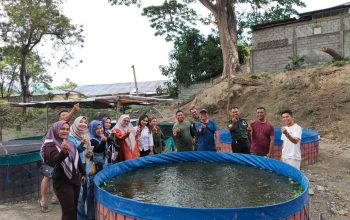 Kodam XXIII/Palaka Wira Kembangkan Budidaya Lele Bioflok di Palu