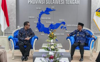 Terima Audiensi Kepala BPS Sulteng, Gubernur Anwar Hafid Tegaskan Pentingnya Kebijakan Berbasis Data