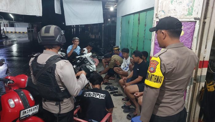 Patroli Biru Polsek Torue Intensifkan Pengamanan Ramadhan, Tindak Tegas Pelaku Kriminalitas