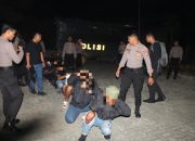 Operasi Pekat I Tinombala 2026, Polda Sulteng Tertibkan Parkir Liar dan Geng Motor di Palu