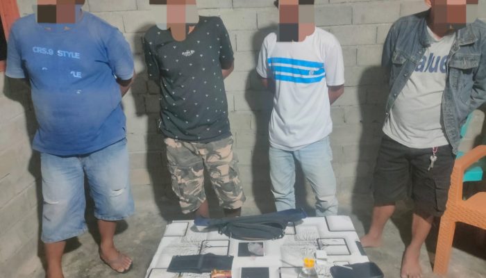 Ops Pekat Tinombala 2026: Pesta Sabu di Tomini Dibongkar, 4 Orang Diamankan