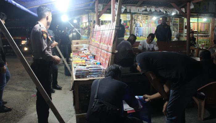 Polda Sulteng Razia Petasan Selama Ramadhan