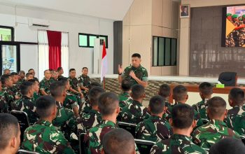 Pangdam Palaka Wira Tekankan Disiplin Prajurit Yonif TP