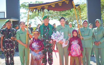 Pangdam XXIII/Palaka Wira Tekankan Disiplin Prajurit Saat Kunker ke Kodim Pasangkayu