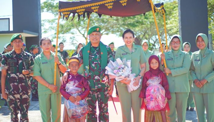 Pangdam XXIII/Palaka Wira Tekankan Disiplin Prajurit Saat Kunker ke Kodim Pasangkayu