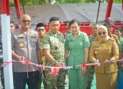 Pangdam Palaka Wira Resmikan Jembatan Garuda di Mamuju