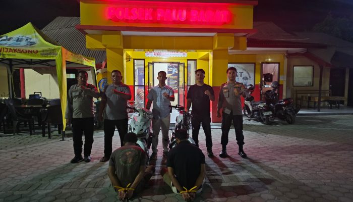 Dua Residivis Curanmor Dibekuk di Palu, Polisi Amankan Dua Motor