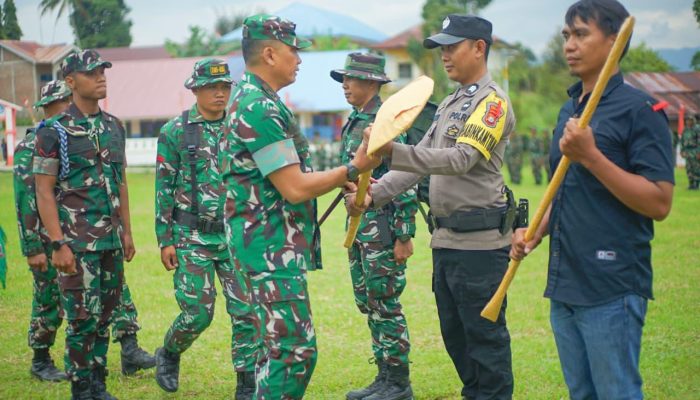 Pangdam XXIII/Palaka Wira Resmi Tutup TMMD ke-127 di Polman