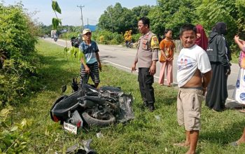 Avanza dan Nmax Bertabrakan di Kasimbar, Satu Pengendara Tewas