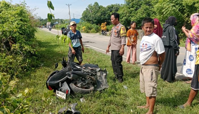 Avanza dan Nmax Bertabrakan di Kasimbar, Satu Pengendara Tewas