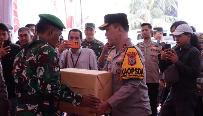 Kapolda Sulteng Tinjau Pos Mudik di Morowali, Pastikan Layanan Optimal