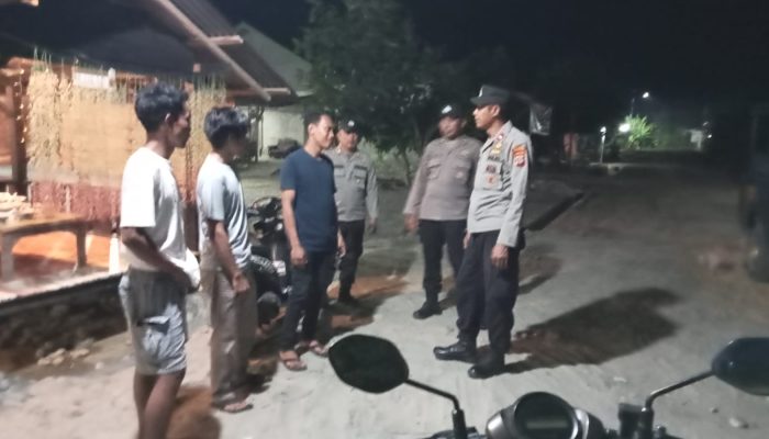Patroli Malam Diperketat, Polsek Sausu Tegaskan Zero Toleransi Kejahatan