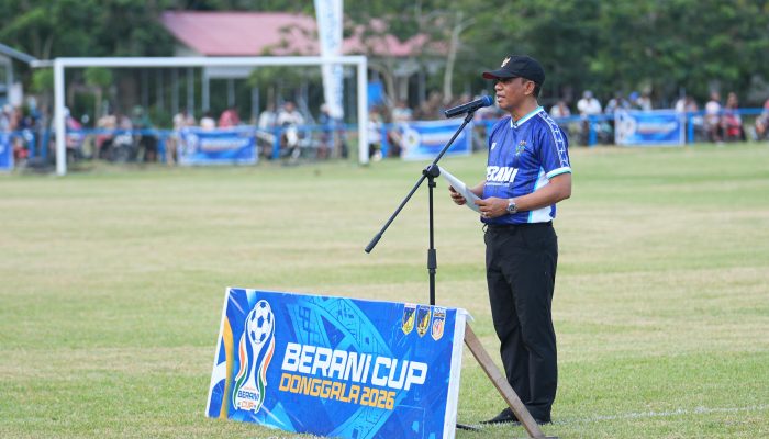 Gubernur Anwar Hafid Resmi Buka Piala Berani Donggala 2026