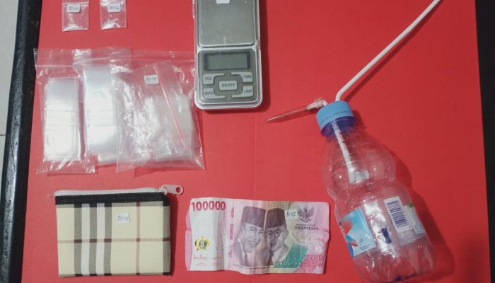 Polisi Amankan Perempuan Diduga Edarkan Sabu di Palu