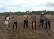 Polri dan Warga Mepanga Kolaborasi Dukung Ketahanan Pangan