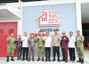 Pangdam dan Forkopimda Sulteng Ikuti Peresmian 1.061 Koperasi Merah Putih