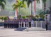 Apel Perdana, Kapolda Sulteng Soroti Profesionalisme Personel