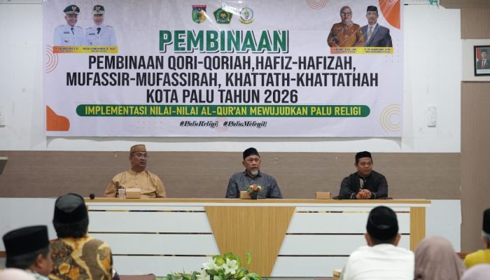Menuju MTQ Sulteng 2026, Pemkot Palu Fokus Bentuk Generasi Qurani