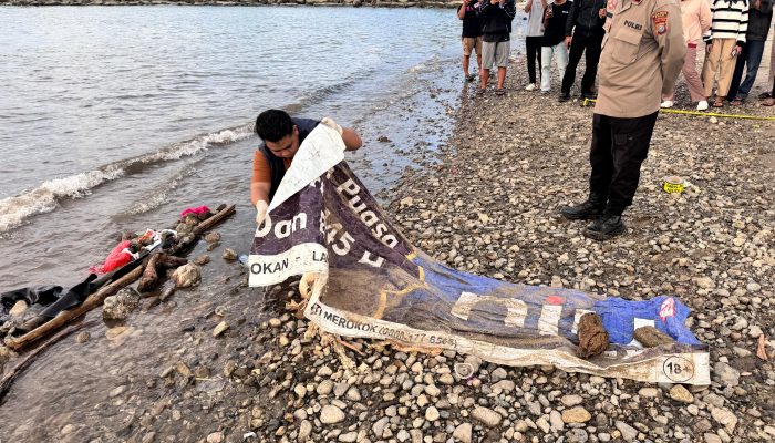 Mayat Misterius Tanpa Identitas Ditemukan di Pantai Talise, Polisi Selidiki Penyebab Kematian