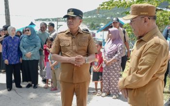 Anwar Hafid Tinjau Permukiman Warga Bongganan, Solusi Segera Dikaji