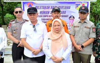 Wagub Reny Pastikan Huntara Korban Gempa Sigi Rampung dalam Sepekan