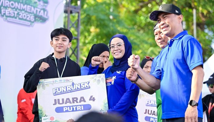 700 Pelari Meriahkan Environmental Fest 2026 di Palu