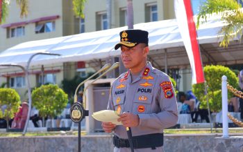 961 Personel Polda Sulteng Naik Pangkat, Kapolda Tekankan Tanggung Jawab