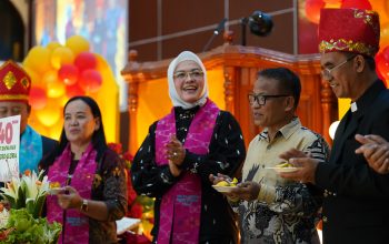 HUT GKST Effatha, Diah Puspita Ajak Jemaat Bijak Bermedia Digital