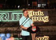 Gubernur Anwar Hafid Puji Drone Show HUT Banggai