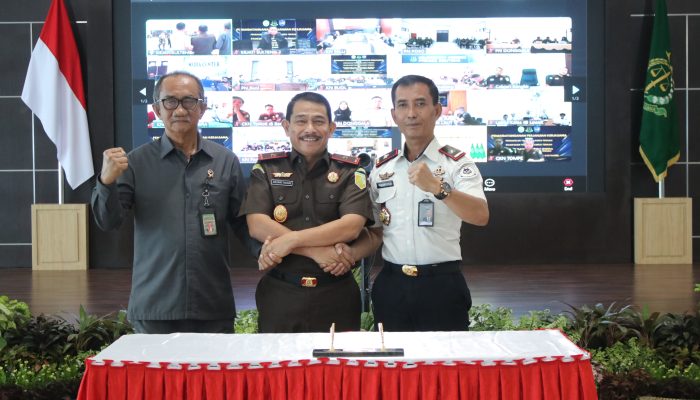 Kejati, Pengadilan Tinggi, dan Ditjenpas Sulteng Sinergi Jalankan Sidang Elektronik