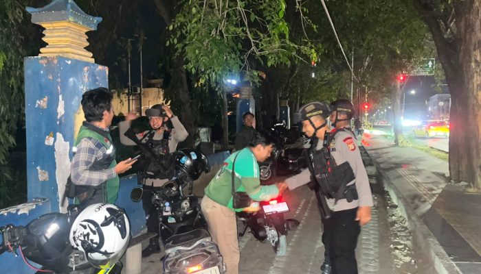 Satbrimob Polda Sulteng Gandeng Ojol Perkuat Keamanan Kota Palu