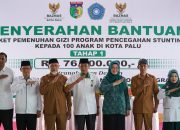 100 Anak di Palu Terima Bantuan Gizi Cegah Stunting