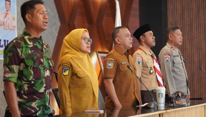 Hadianto Lepas 57 Kontingen Pramuka Palu ke JAMNAS XII