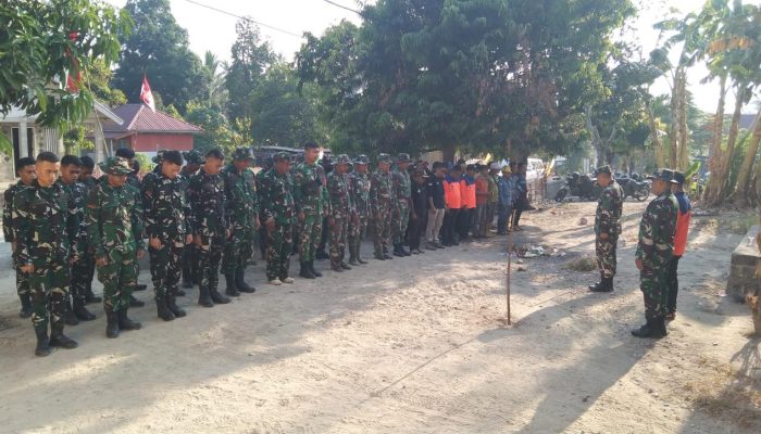 Karhutla Gunung Barako, Kodam XXIII Siagakan Personel dan Damkar