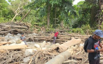 Banjir Toboli Barat Surut, 350 KK Masih Kekurangan Air Bersih