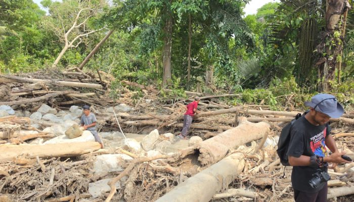Banjir Toboli Barat Surut, 350 KK Masih Kekurangan Air Bersih