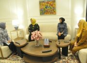 Istri Menteri ESDM Tiba di Palu, Disambut Gubernur dan Wakil Wali Kota