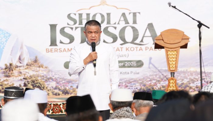 Hadianto Pimpin Ikhtiar Warga Palu Hadapi Kemarau