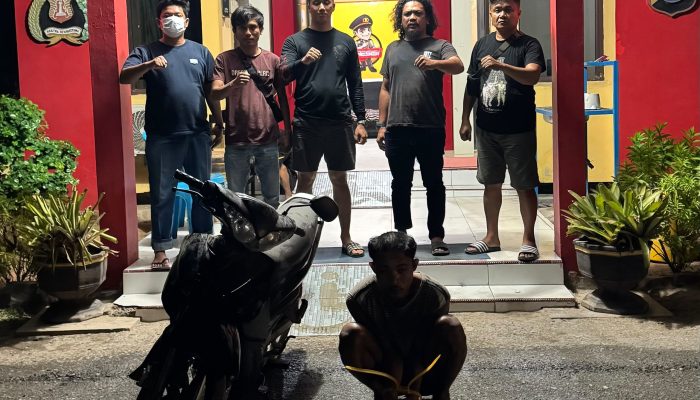 Dugaan Curanmor, Pria Tatura Selatan Kini Mendekam di Rutan Polisi