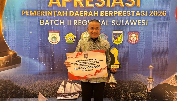 Palu Raih Apresiasi Nasional Pengelolaan Sampah