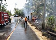 Karhutla di Malotong, Tojo Una-Una Hanguskan Sekitar 1 Hektare Lahan